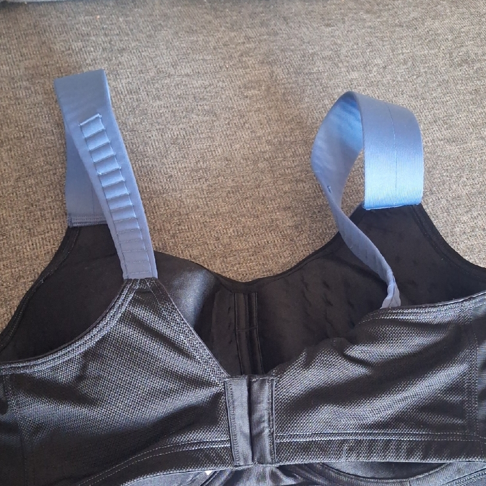 Light Blue Women's Support Swim Top - Picture 3 of 4